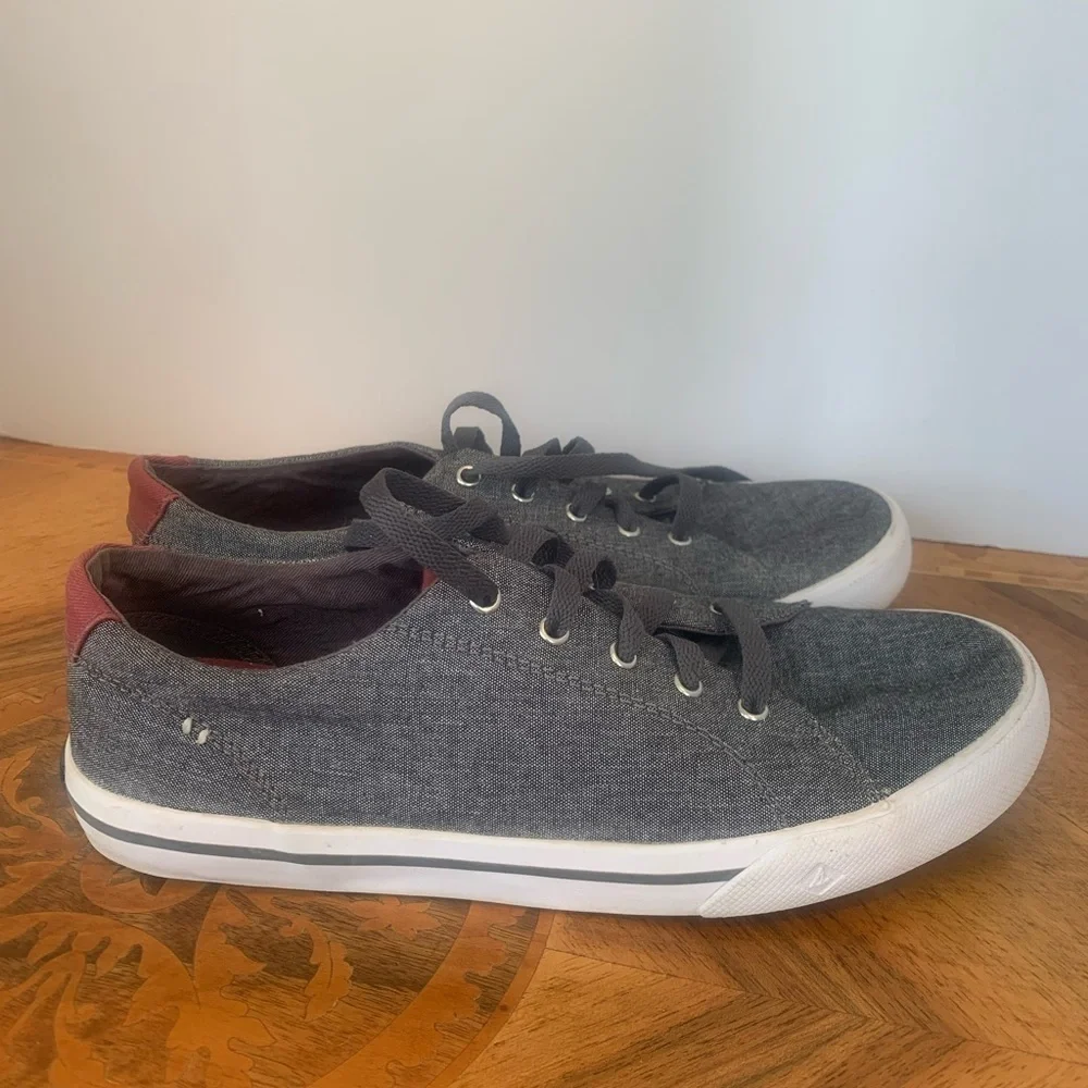 Sperry Top-Sider Gray Striper II Non-Marking Shoes Men’s Size 5 Women’s Size 6.5